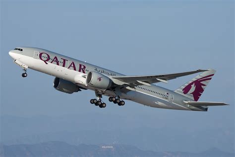 Qatar Airways flight QR740 .